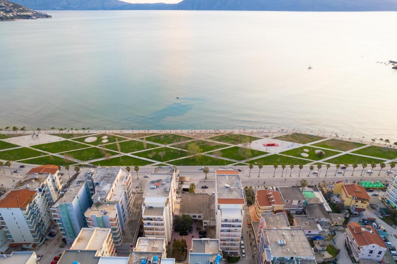 Palm Side Hotel Wlora Zewnętrze zdjęcie